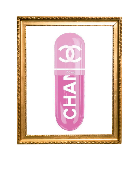 Chanel Drugs Matte Vertical Poster