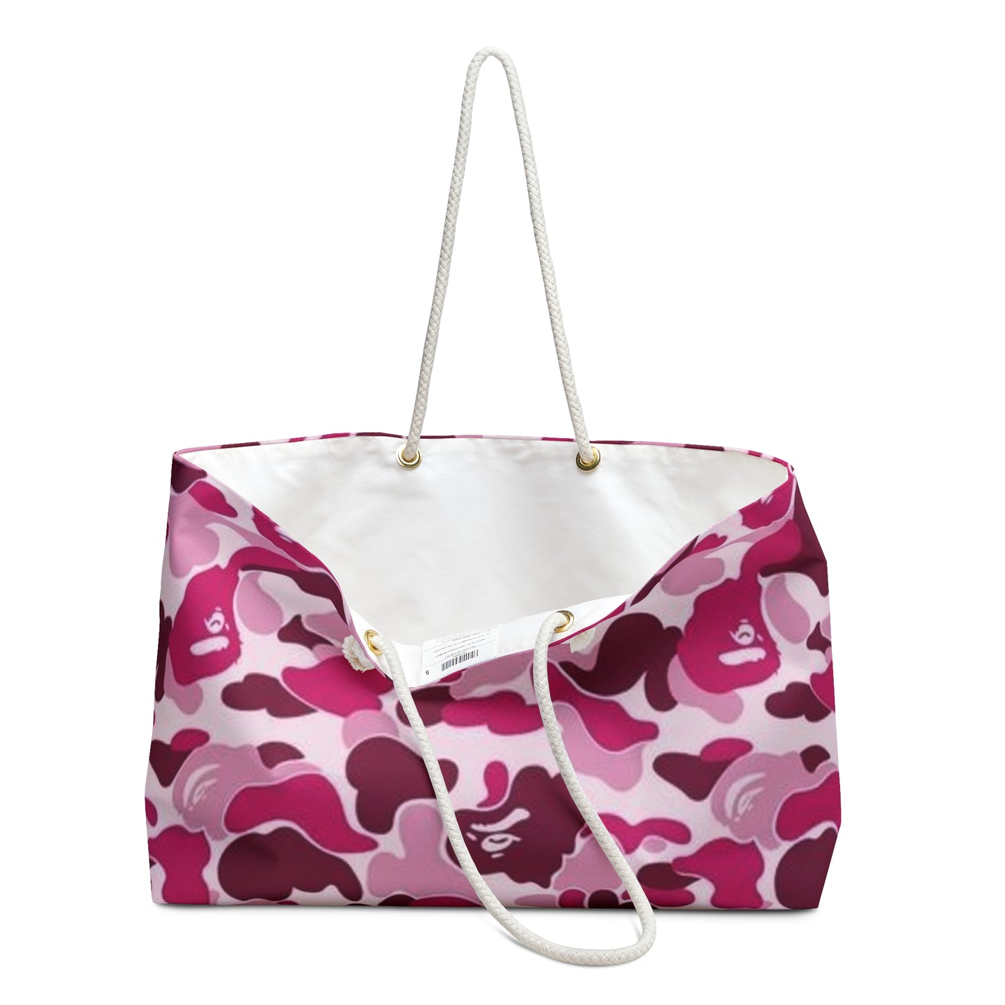 Pink Camouflage Weekender Bag