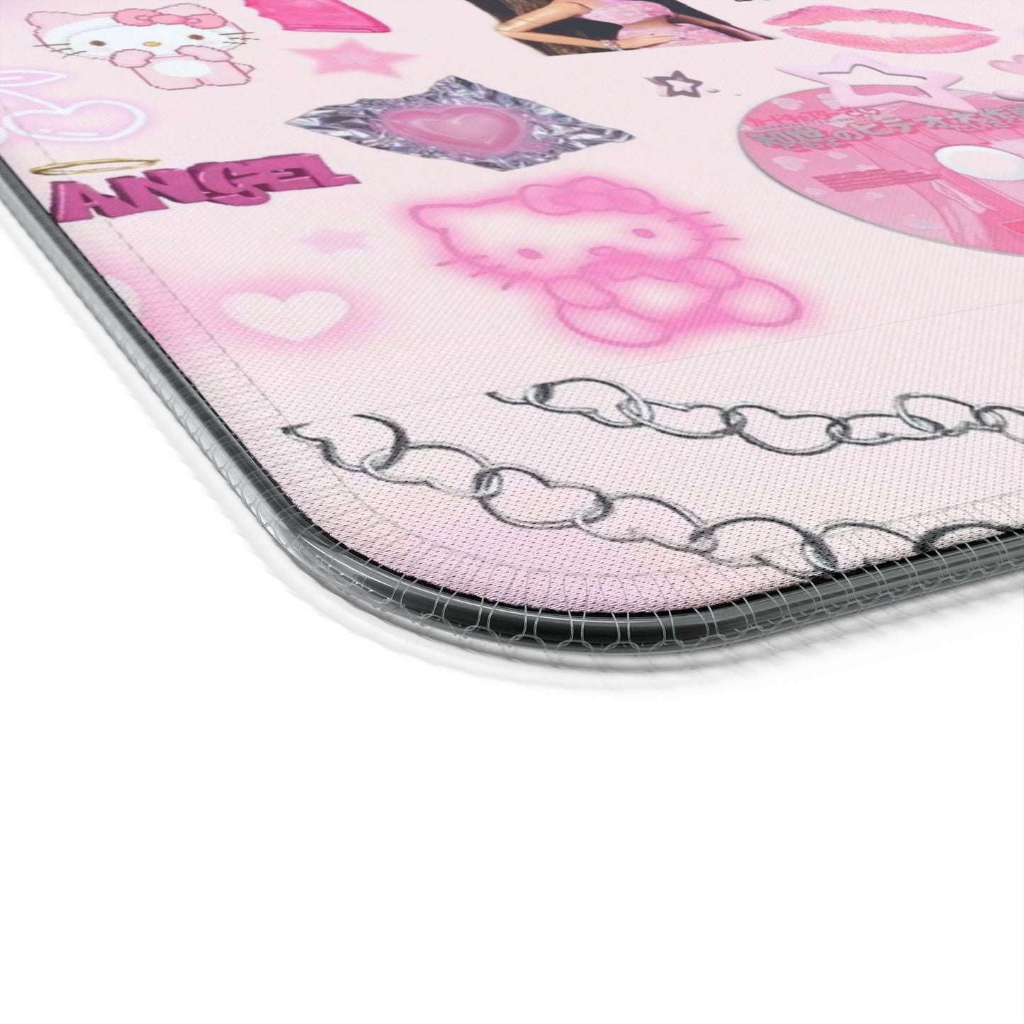 Kiss Me Bratz LED Gaming Mouse Pad, Wireless Charging