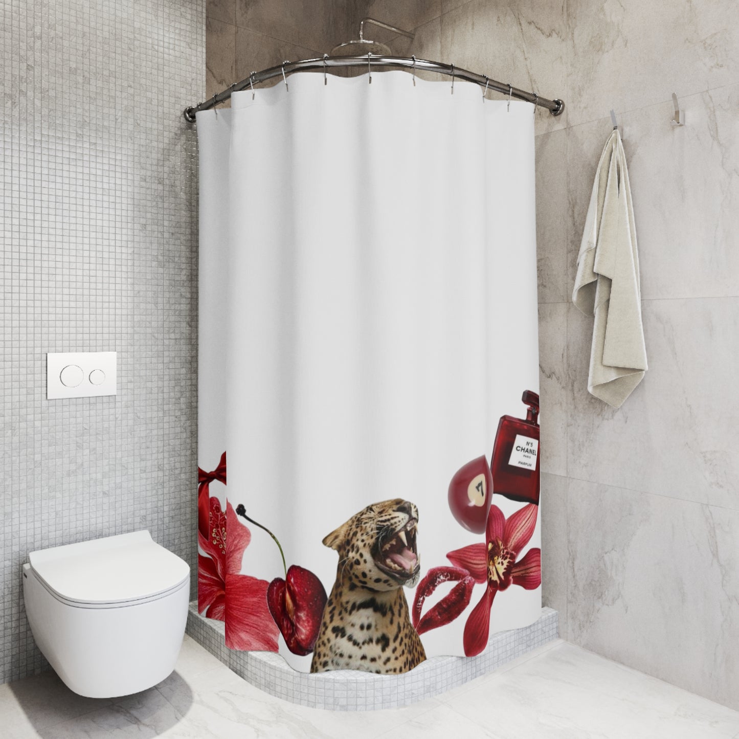 Madammoisele Shower Curtain