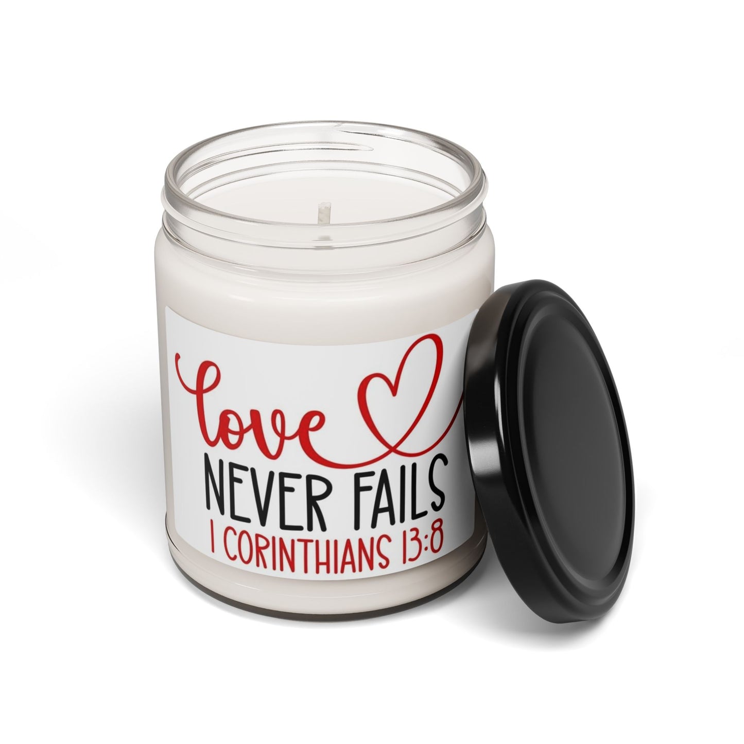 Love Never Fails Scented Soy Candle