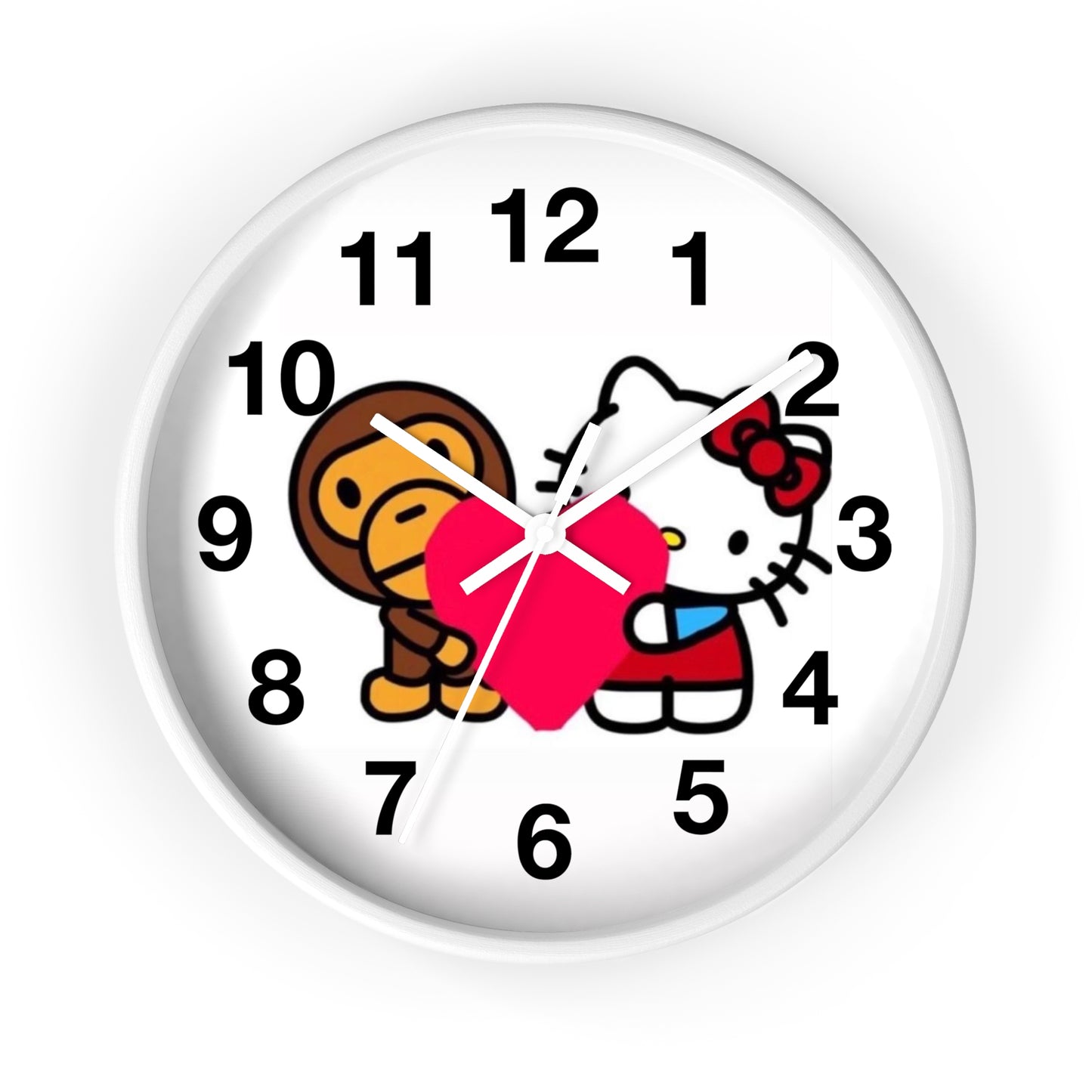 Hello Kitty Baby Milo Wall Clock