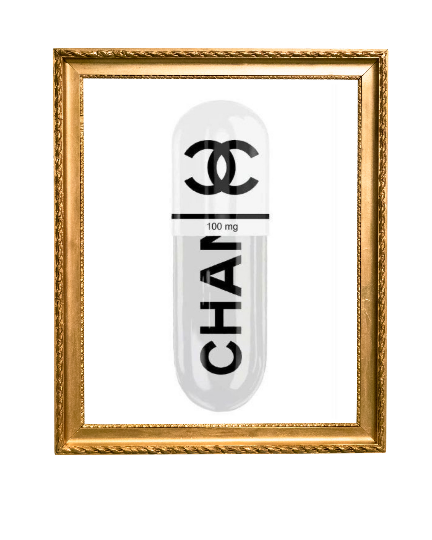 Chanel Drugs  Matte Vertical Poster