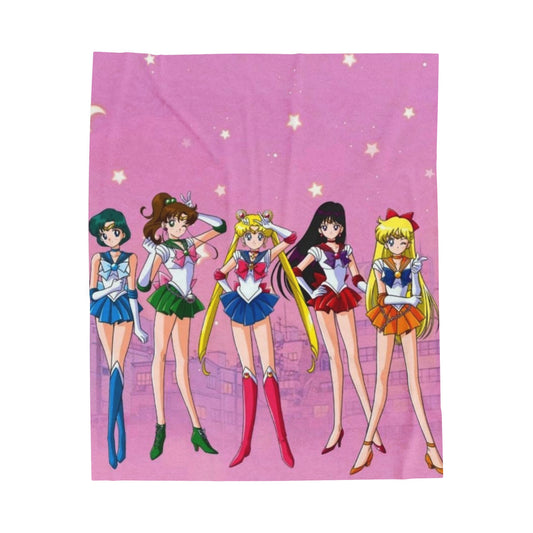 Sailor Moon Velveteen Plush Blanket