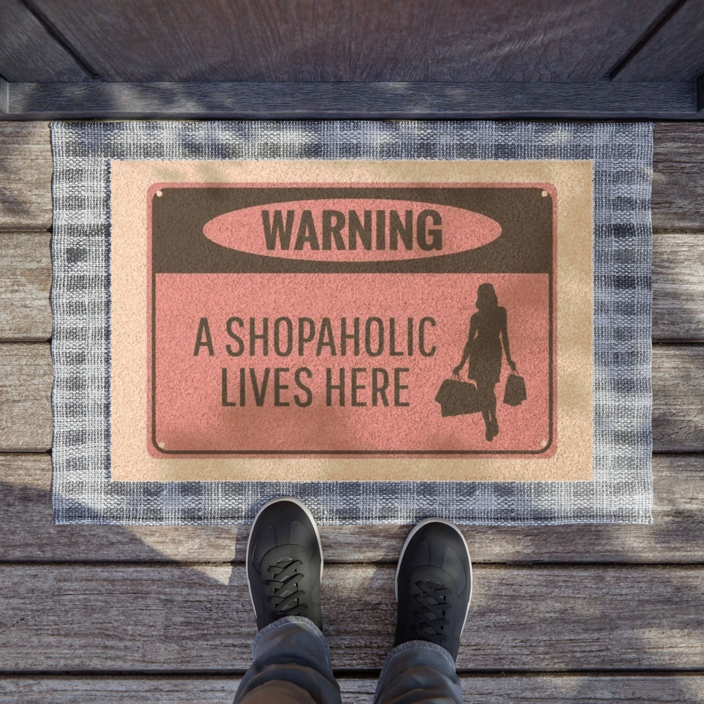 Shopoholic Doormat