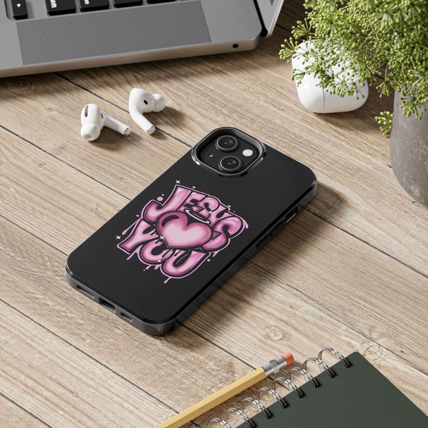 Jesus Loves You iPhone Case