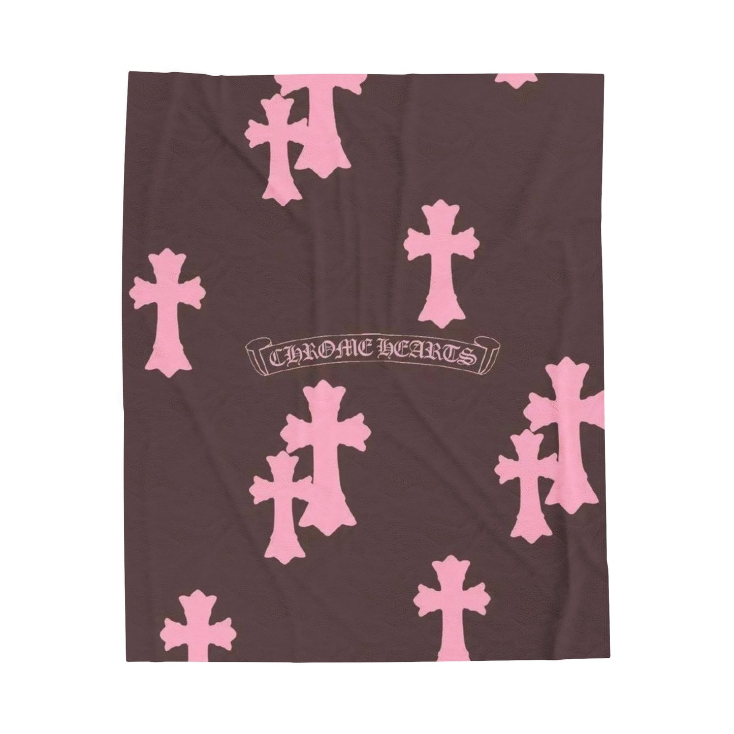 Chrome Hearts Velveteen Plush Blanket