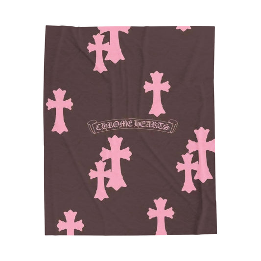 Chrome Hearts Velveteen Plush Blanket