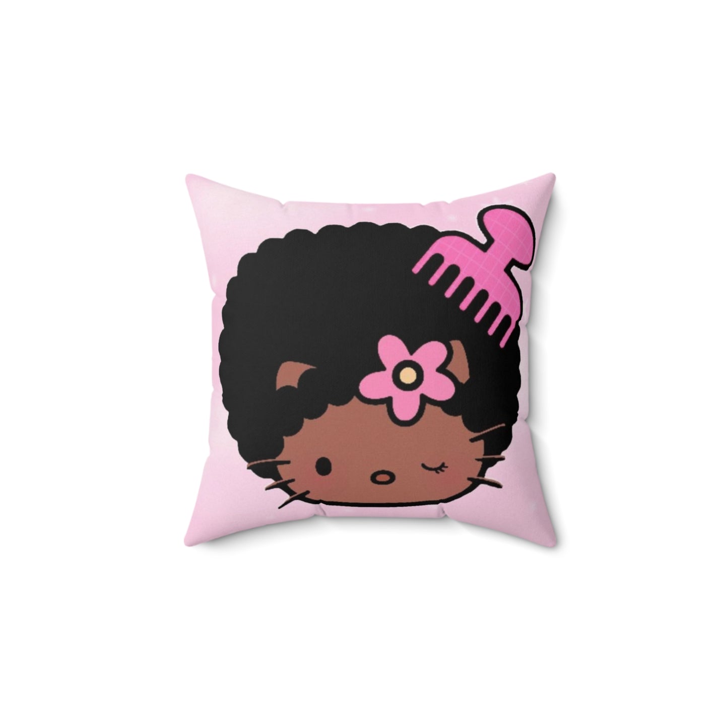 Hello Kitty Fro Square Pillow