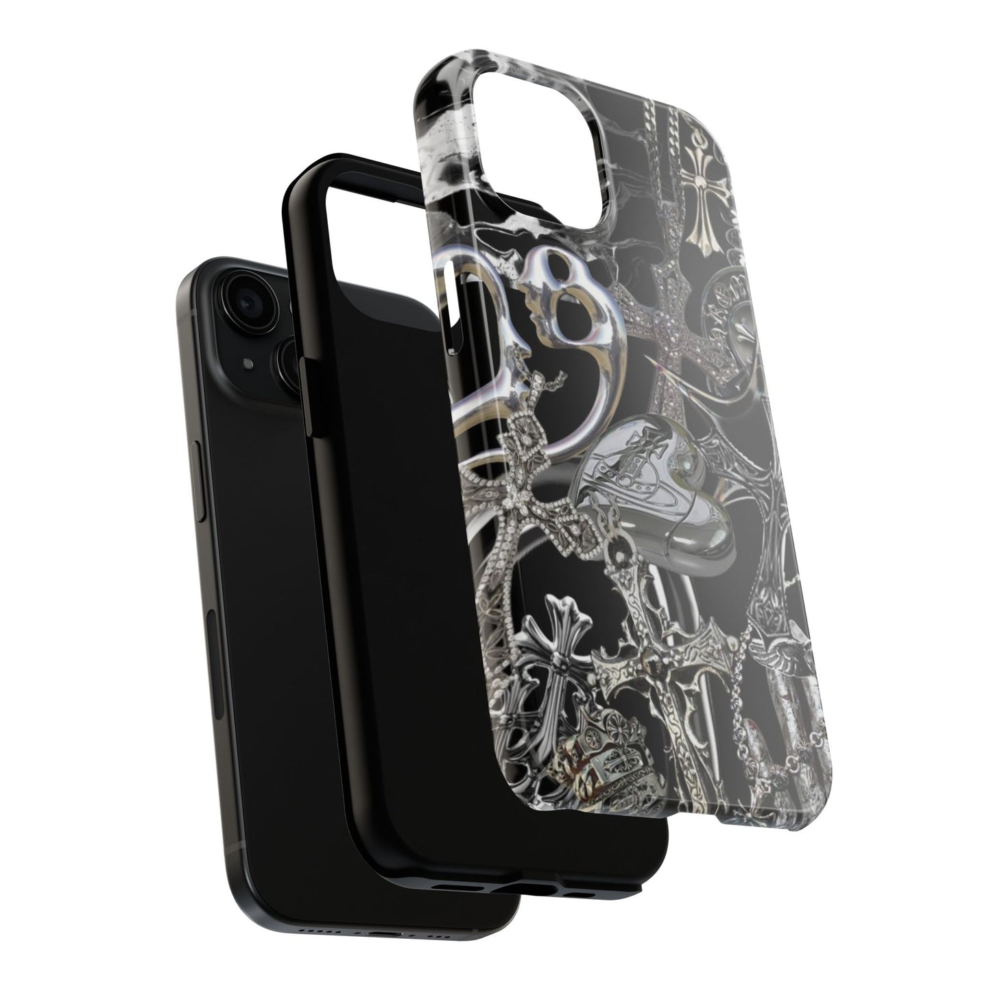 Everything Chrome iPhone Case