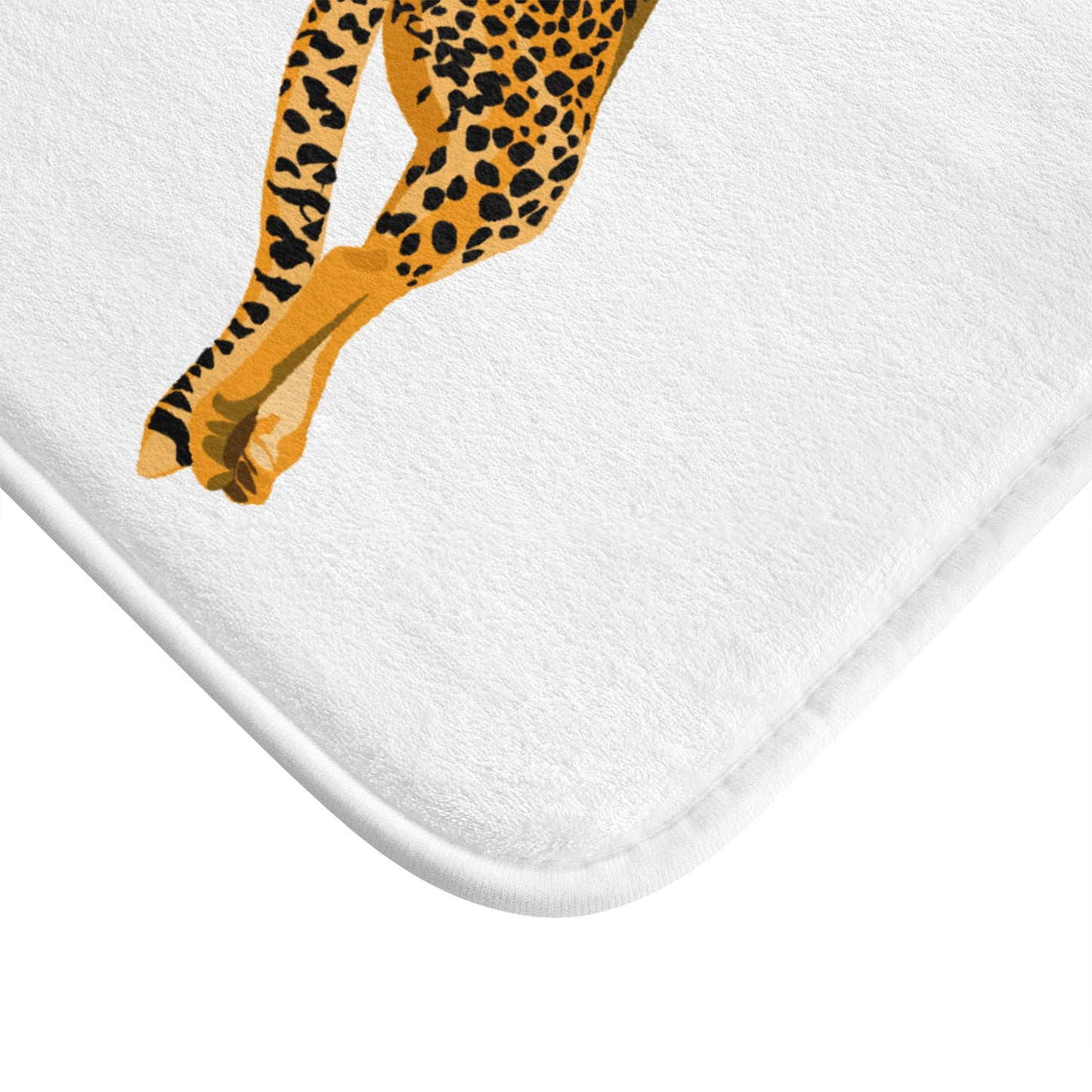 Cheetah Bath Mat