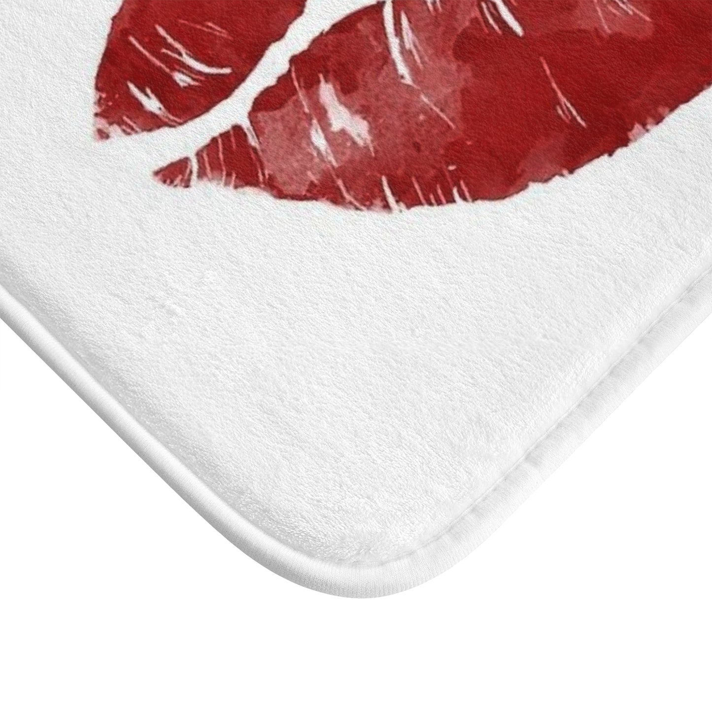 Ruby Kisses Bath Mat