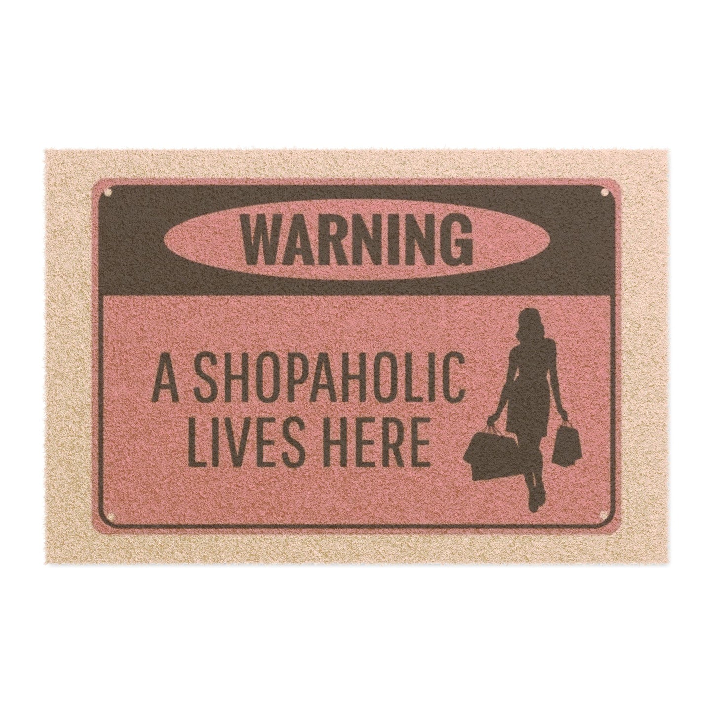 Shopoholic Doormat