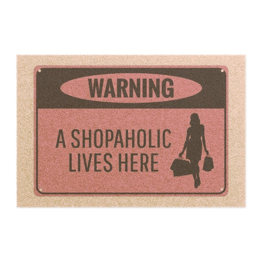 Shopoholic Doormat