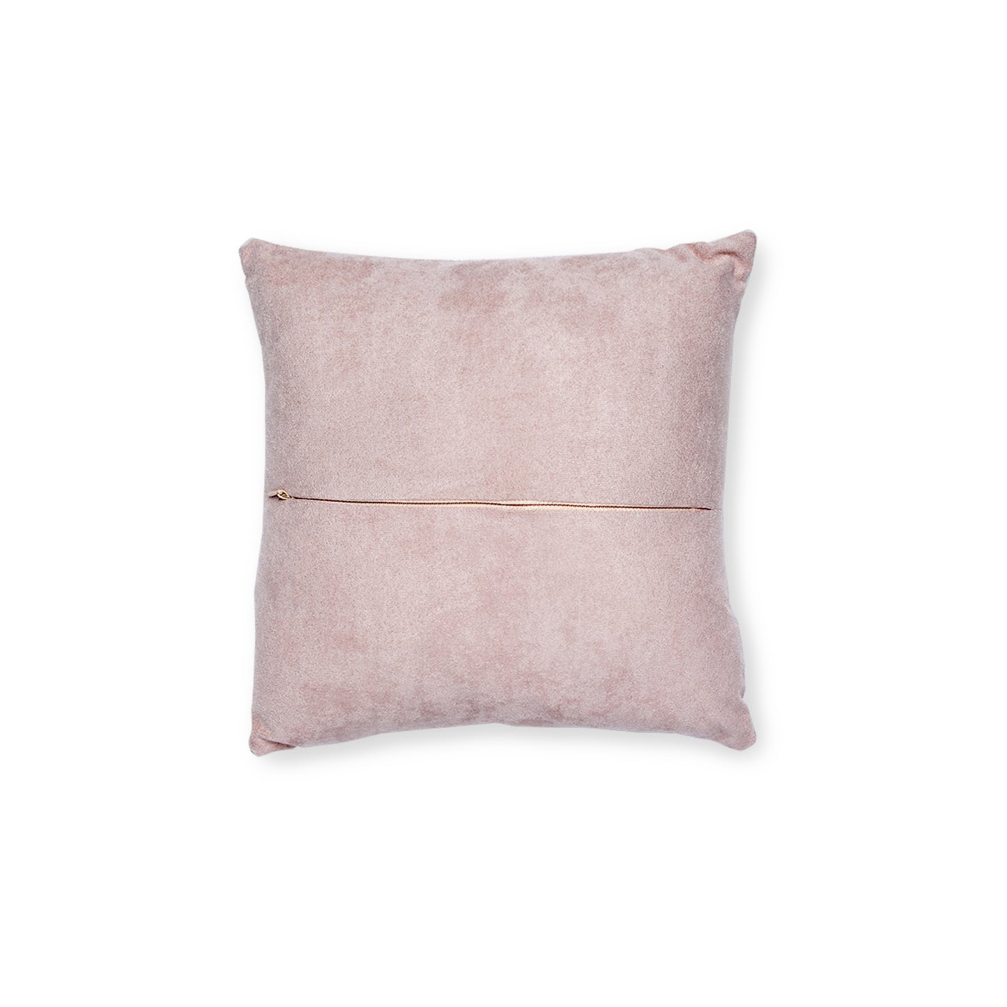 Cheetah Pillow - Pink Suede Back