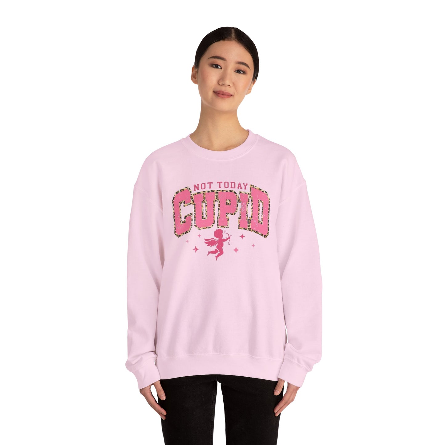 Not Today Cupid Crewneck Sweatshirt