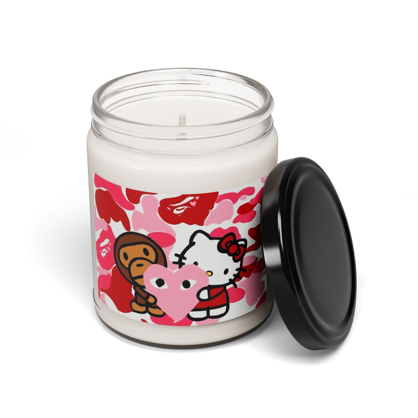 Hello Kitty Baby Milo Texts Soy Candle