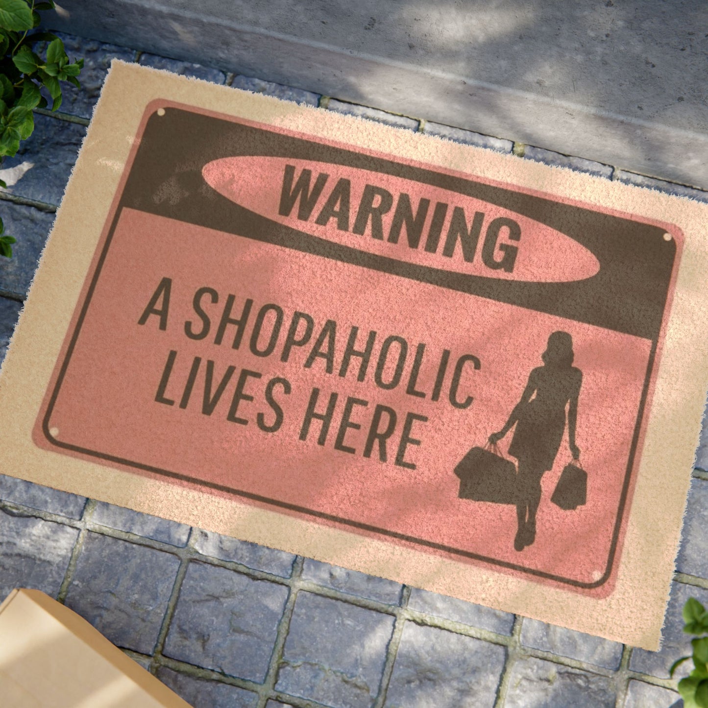 Shopoholic Doormat