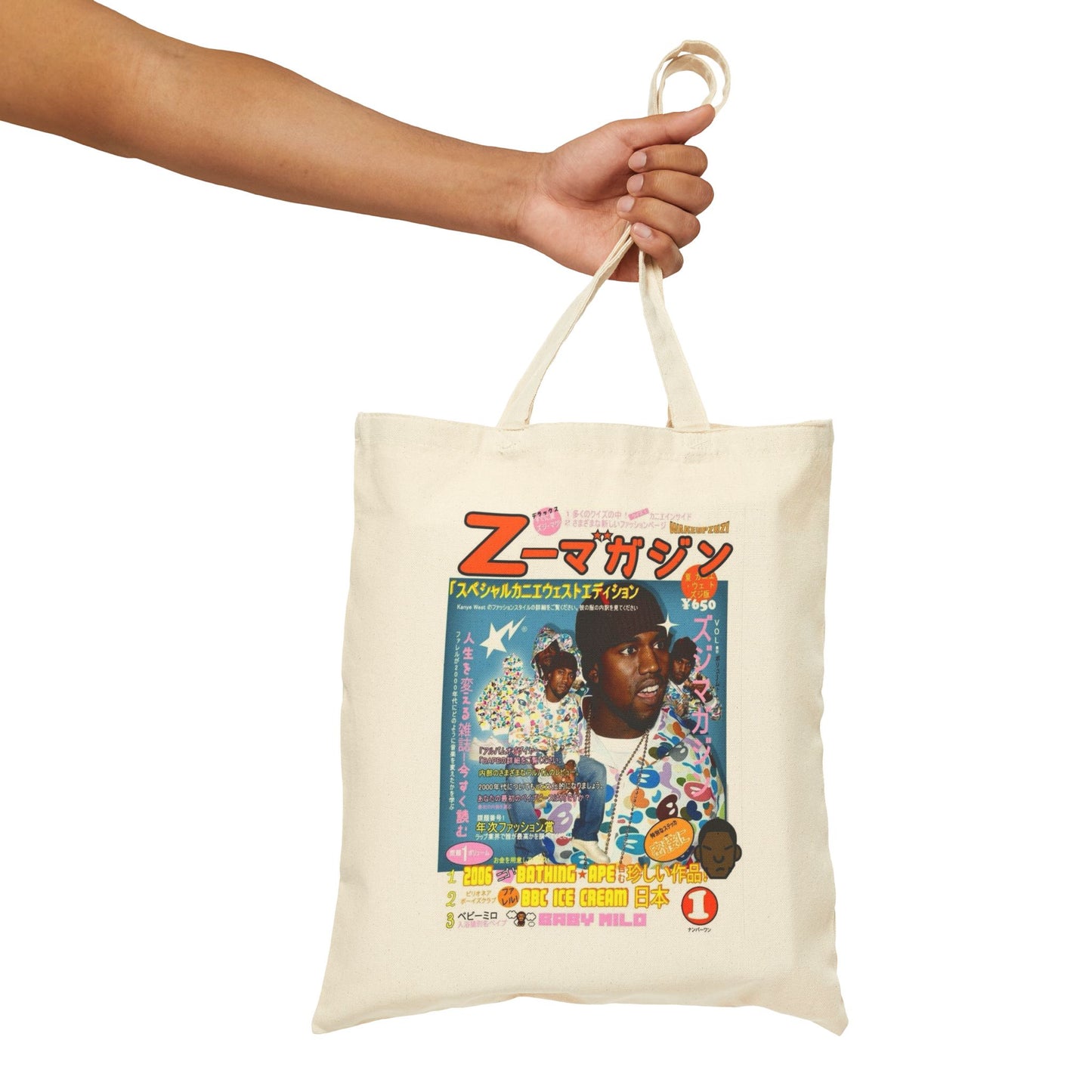 Ye West Canvas Tote Bag