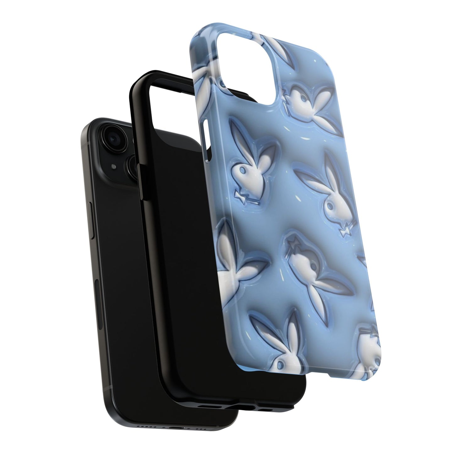 Playboy Blue iPhone Case