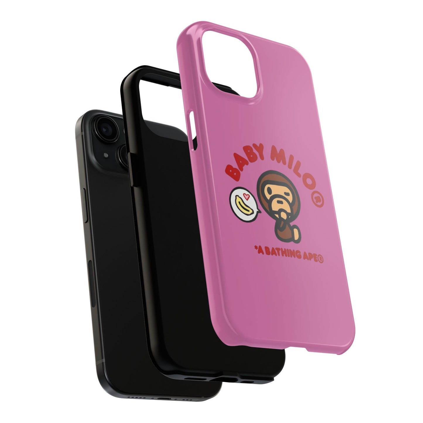 Pink Baby Milo iPhone Case