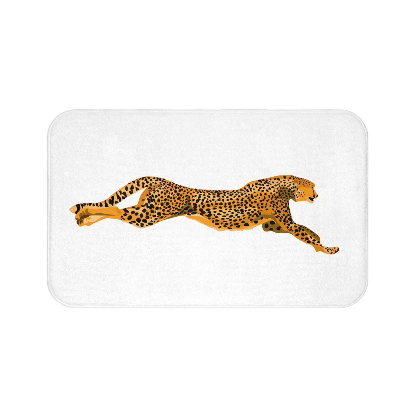 Cheetah Bath Mat