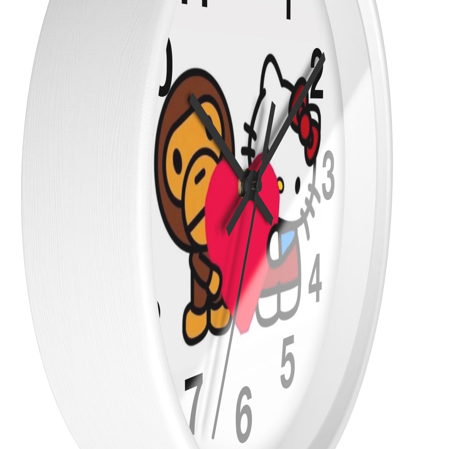 Hello Kitty Baby Milo Wall Clock