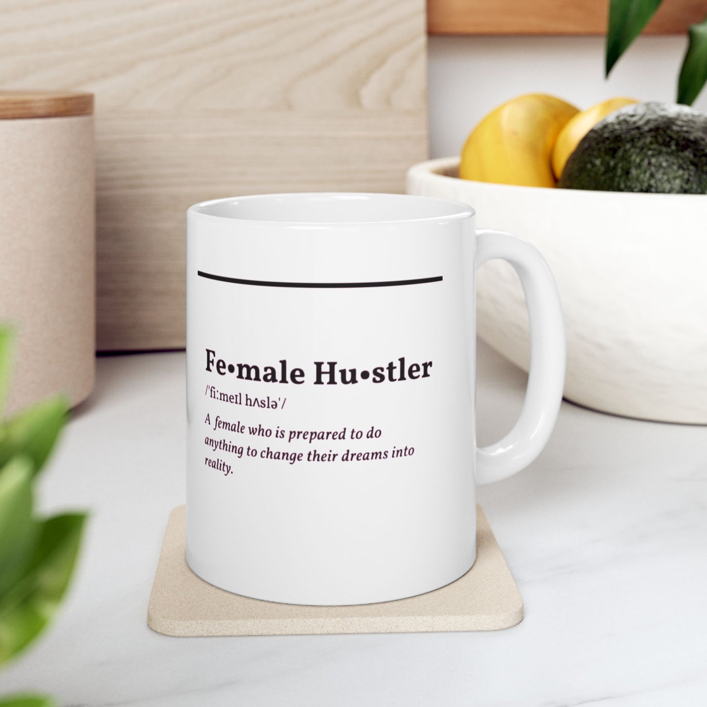 Female Hustler Ceramic Mug