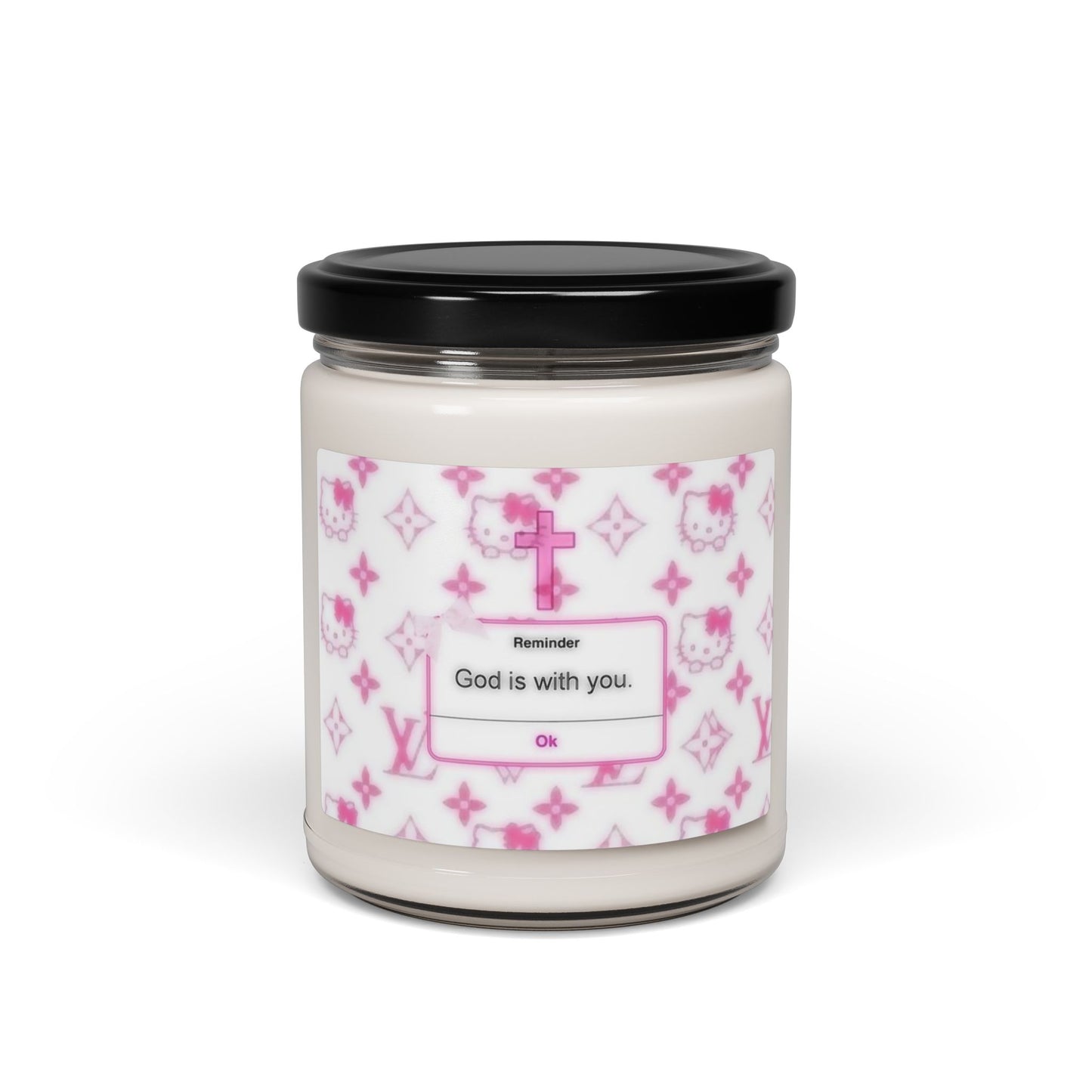 Hello Kitty Texts Soy Candle