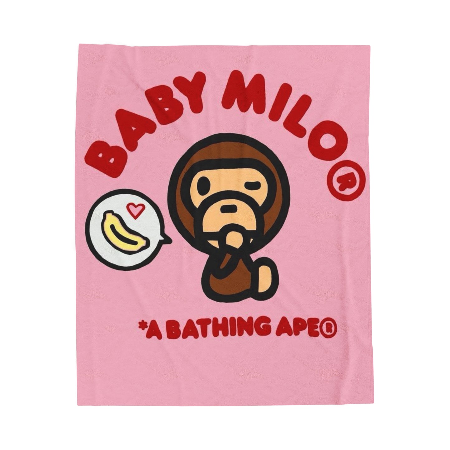 Baby Milo Velveteen Plush Blanket