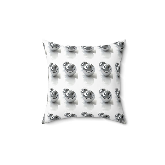 Chrome Smiles Pillow