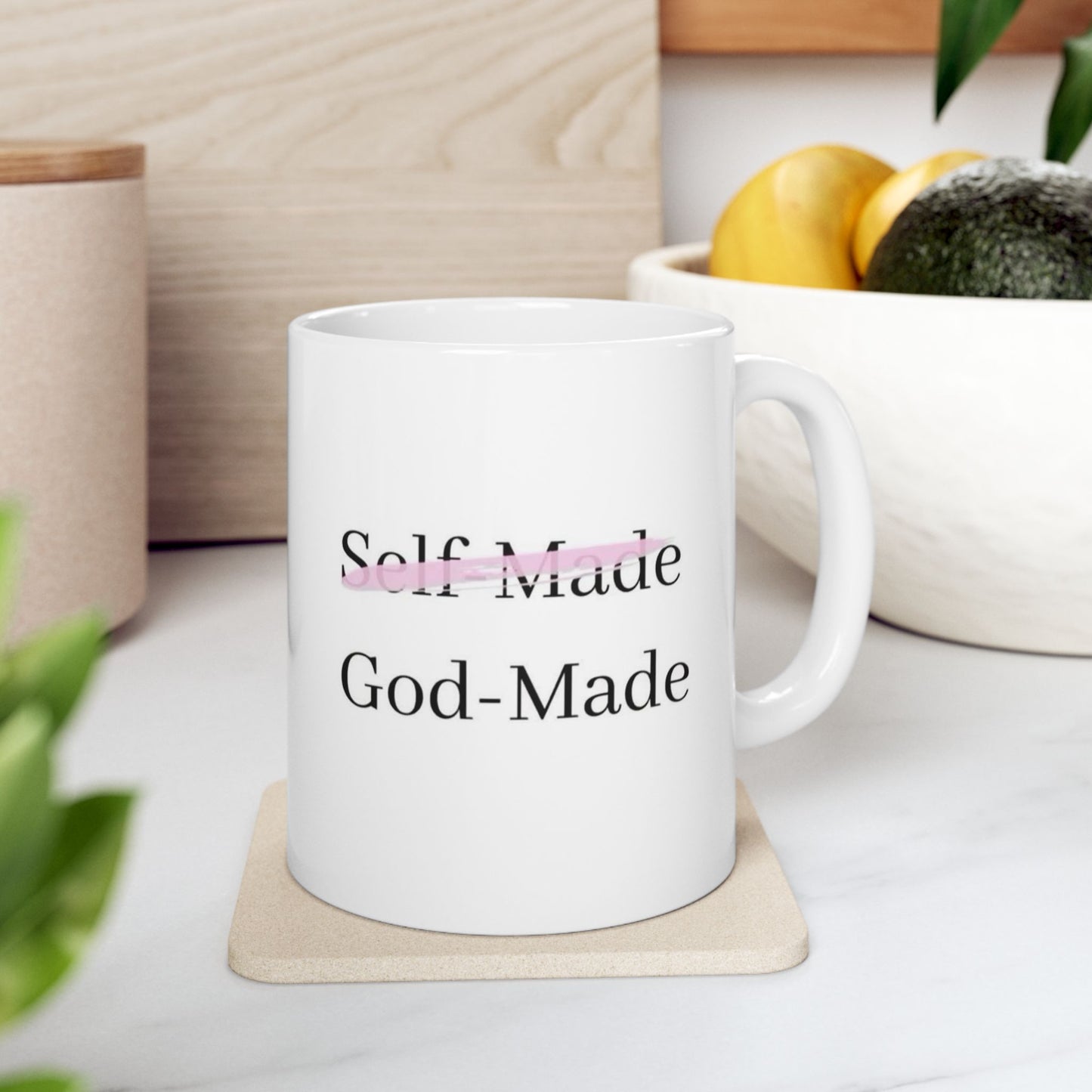 God Made Coffee Mug