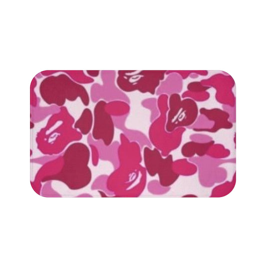 Pink Camo Bath Mat