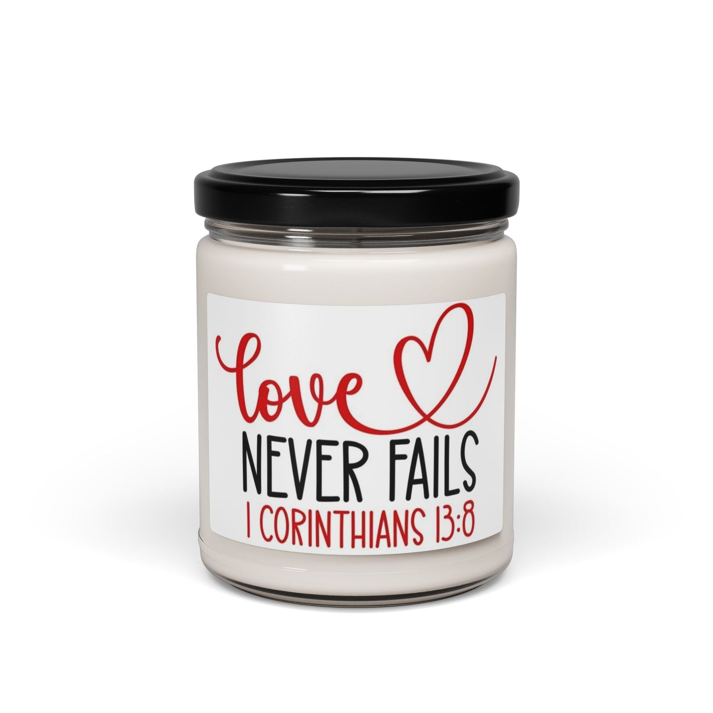 Love Never Fails Scented Soy Candle