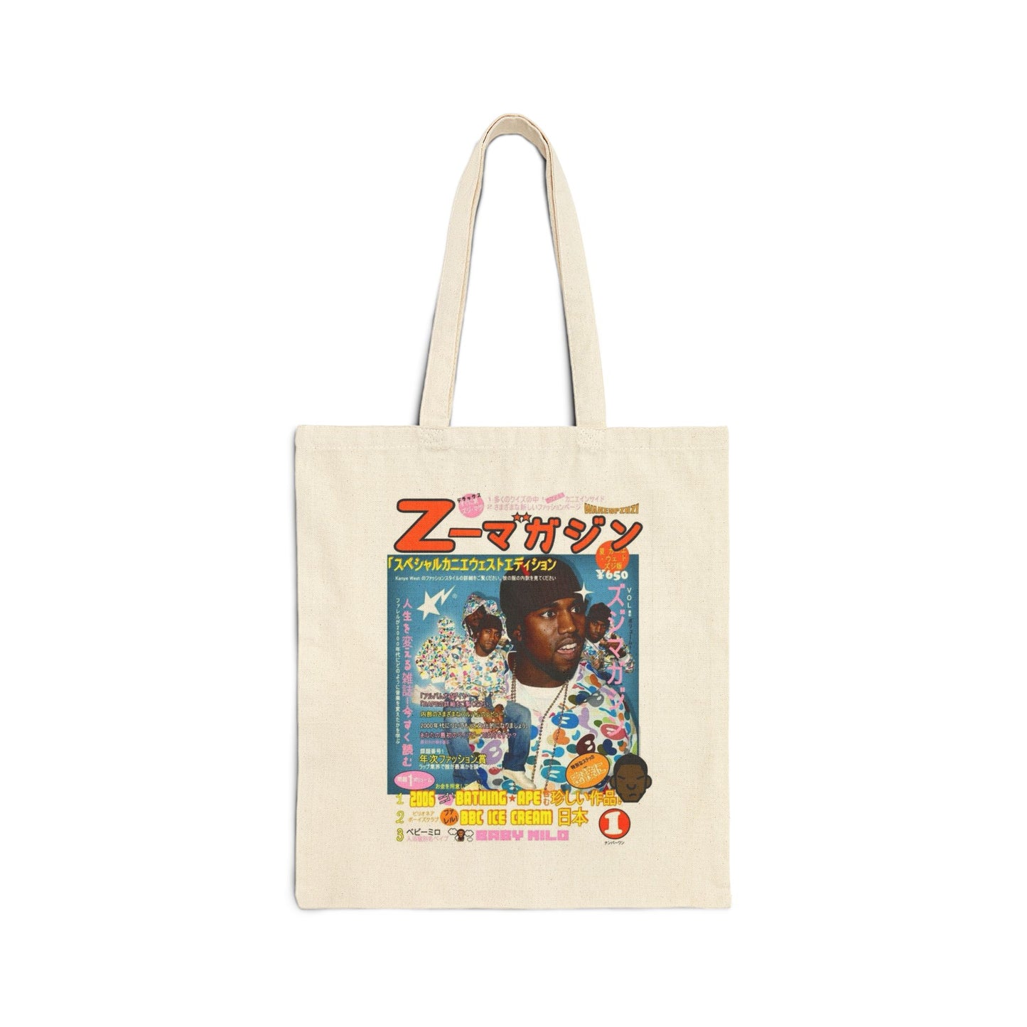 Ye West Canvas Tote Bag