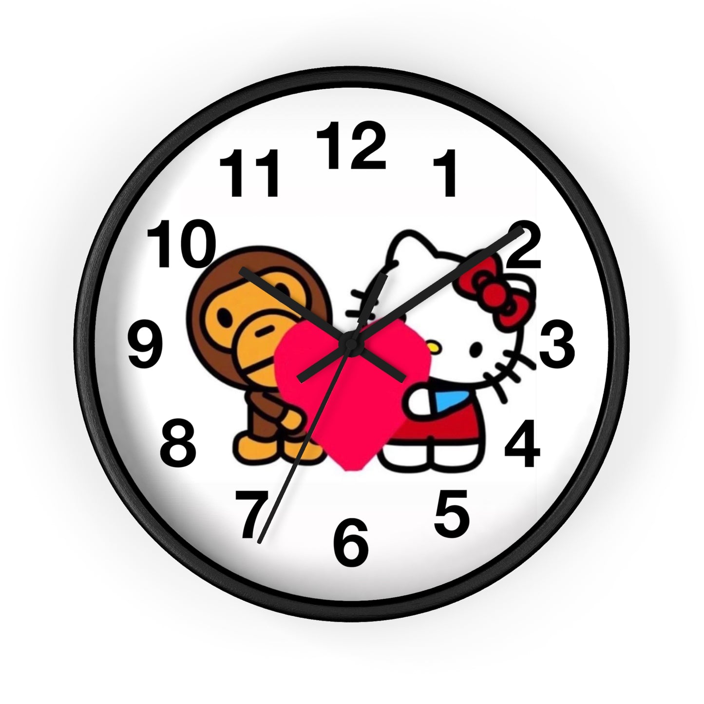 Hello Kitty Baby Milo Wall Clock