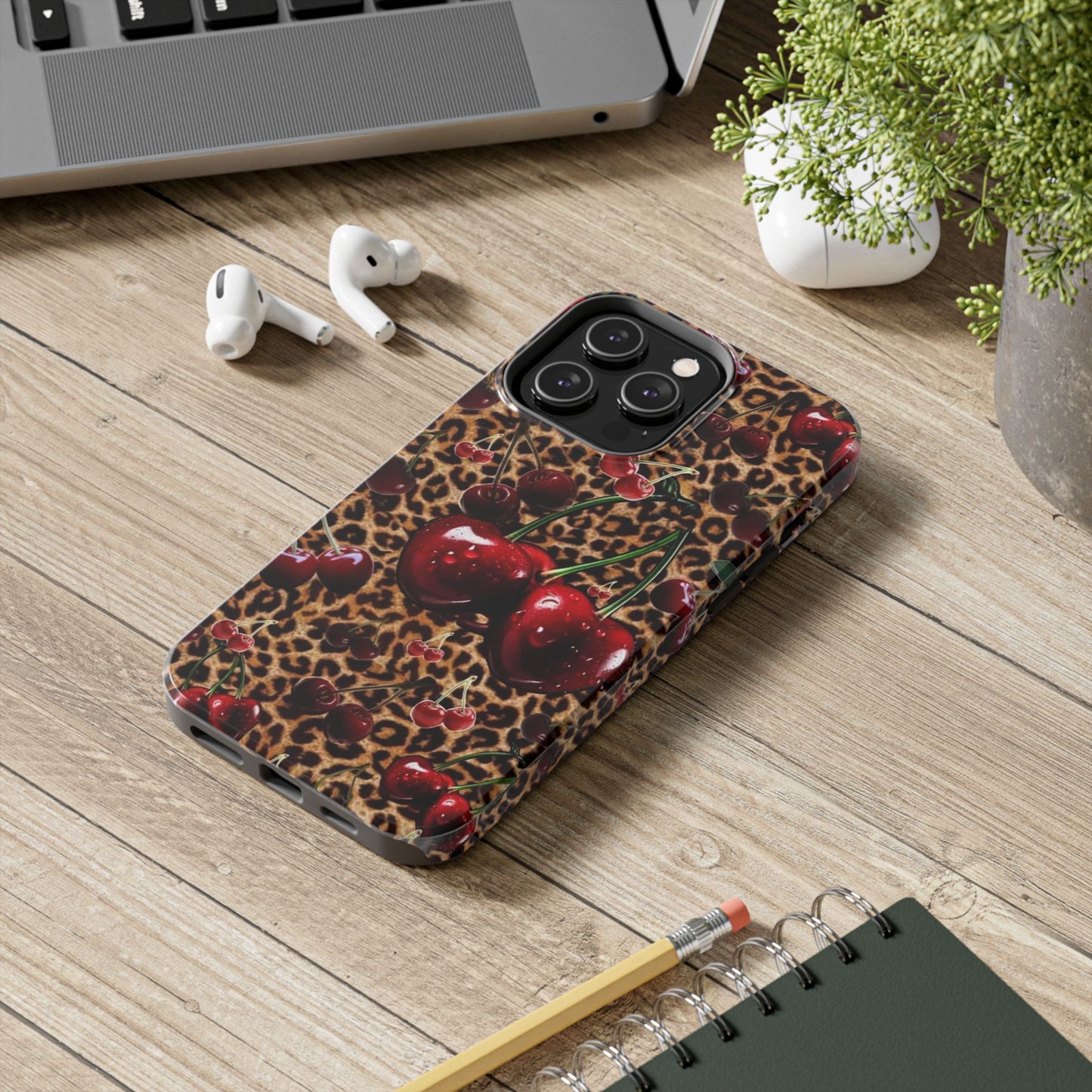 Cheeta-licious Cherry's iPhone Case