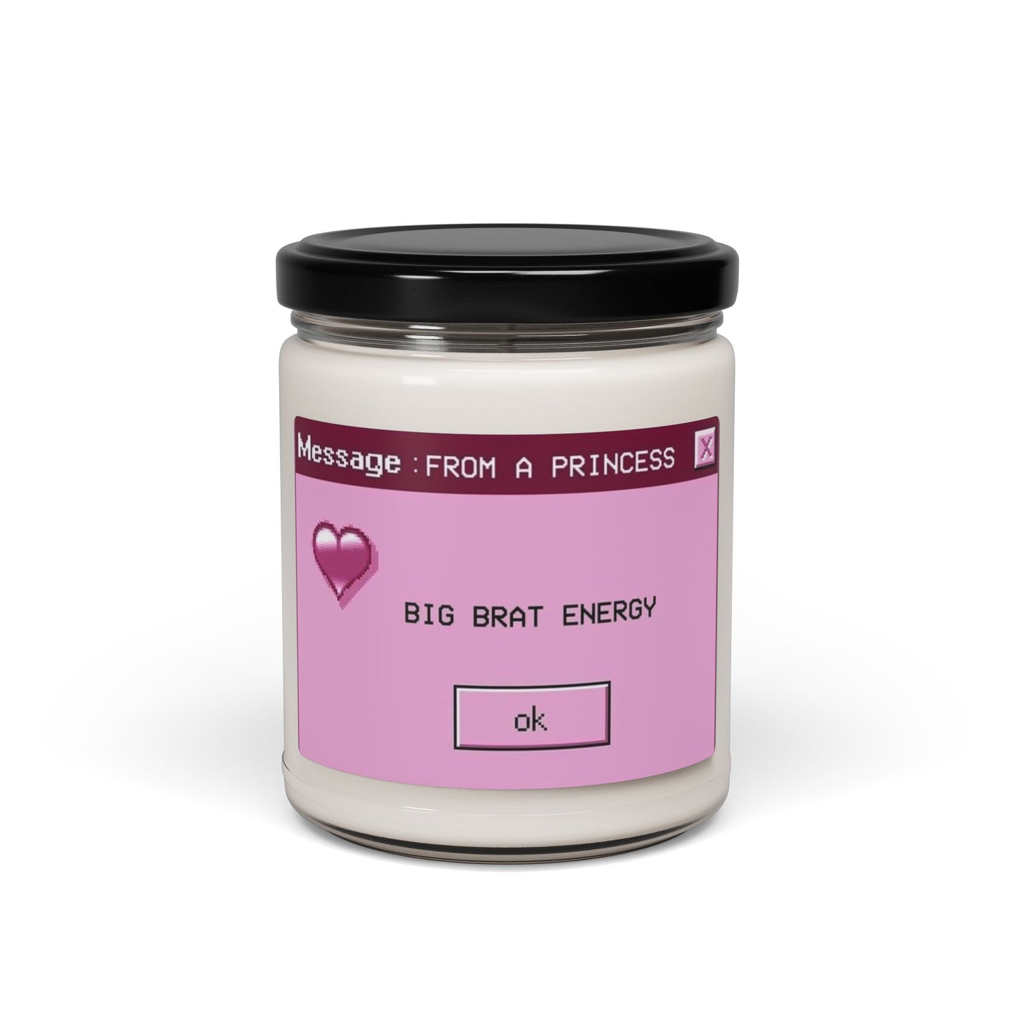 Big Brat Energy Scented Soy Candle