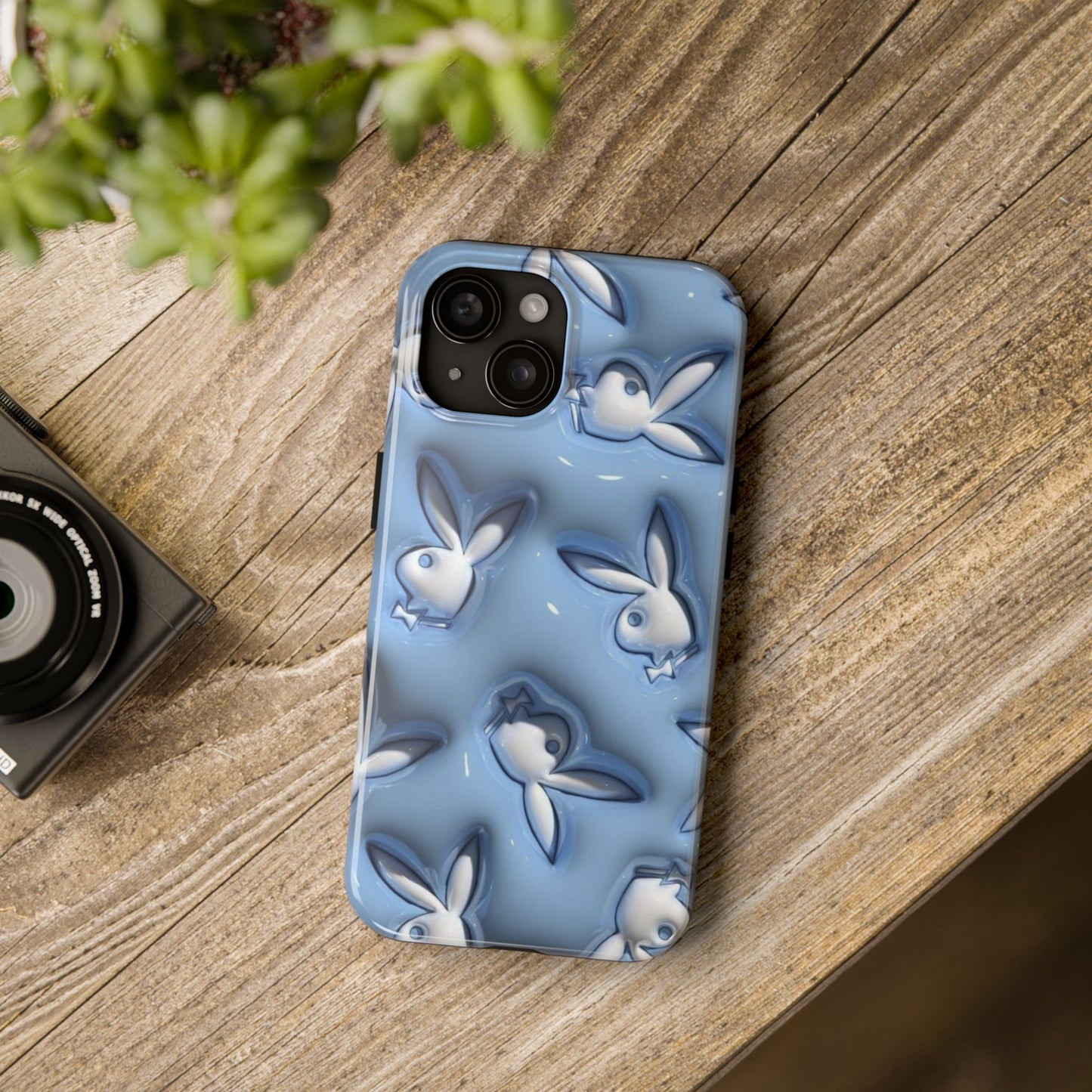 Playboy Blue iPhone Case