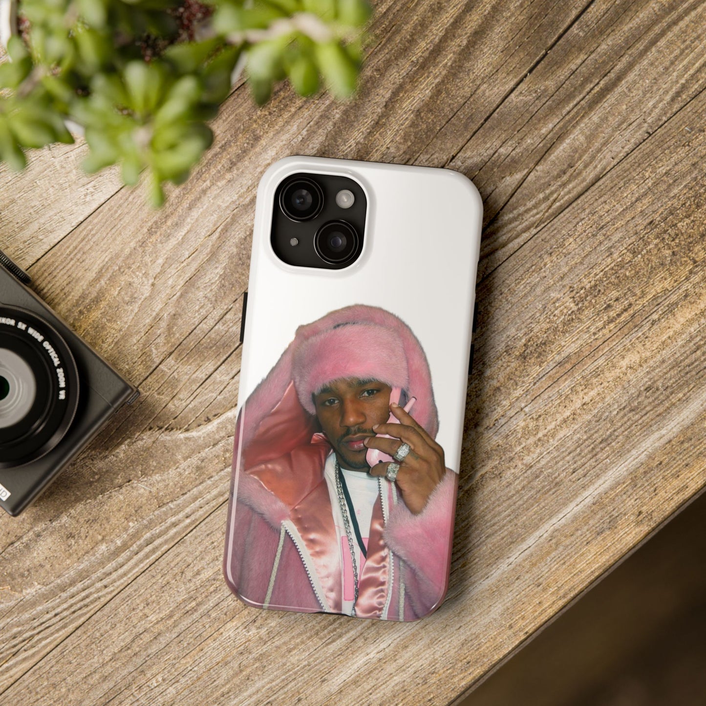 Pink Fur Cam'ron iPhone Case