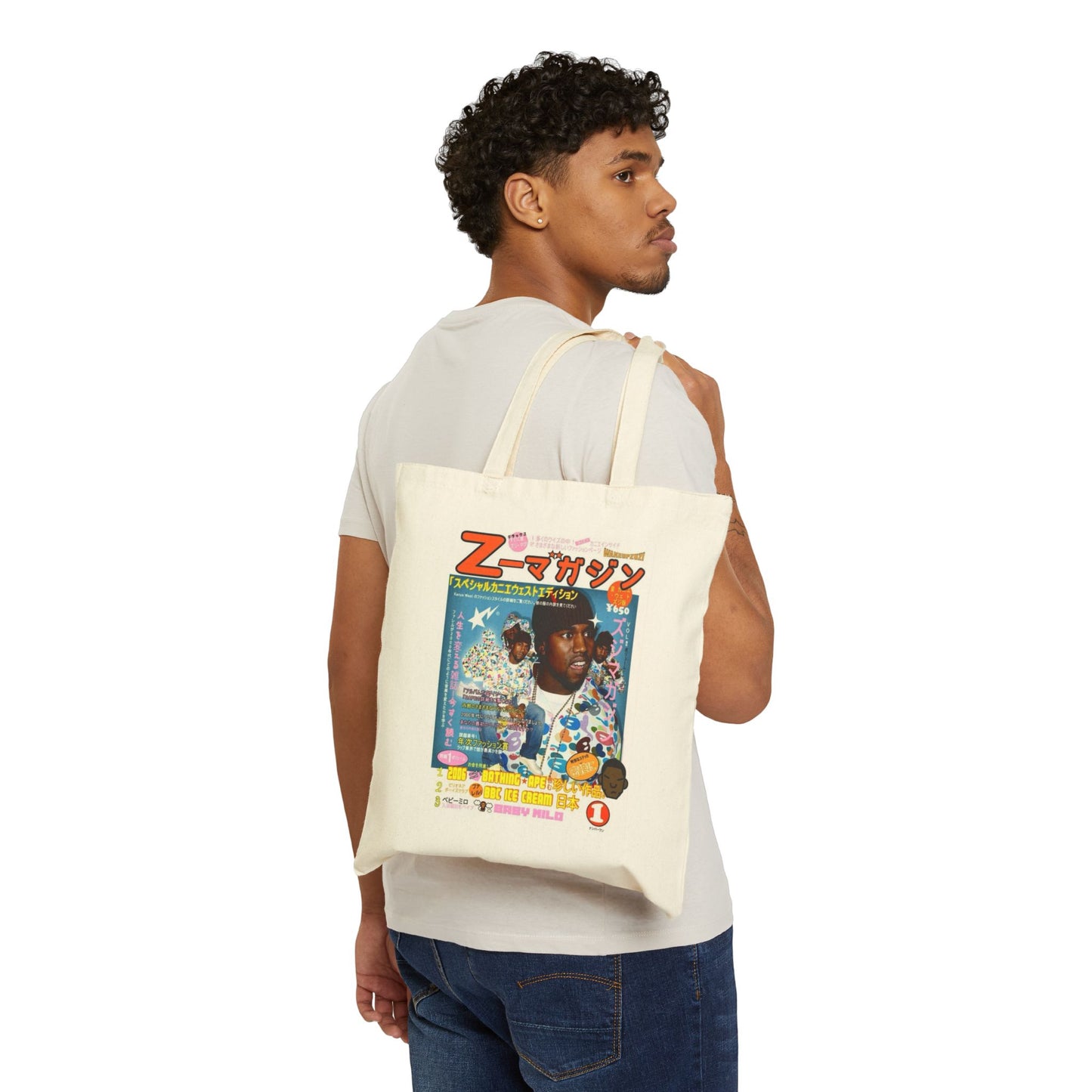 Ye West Canvas Tote Bag