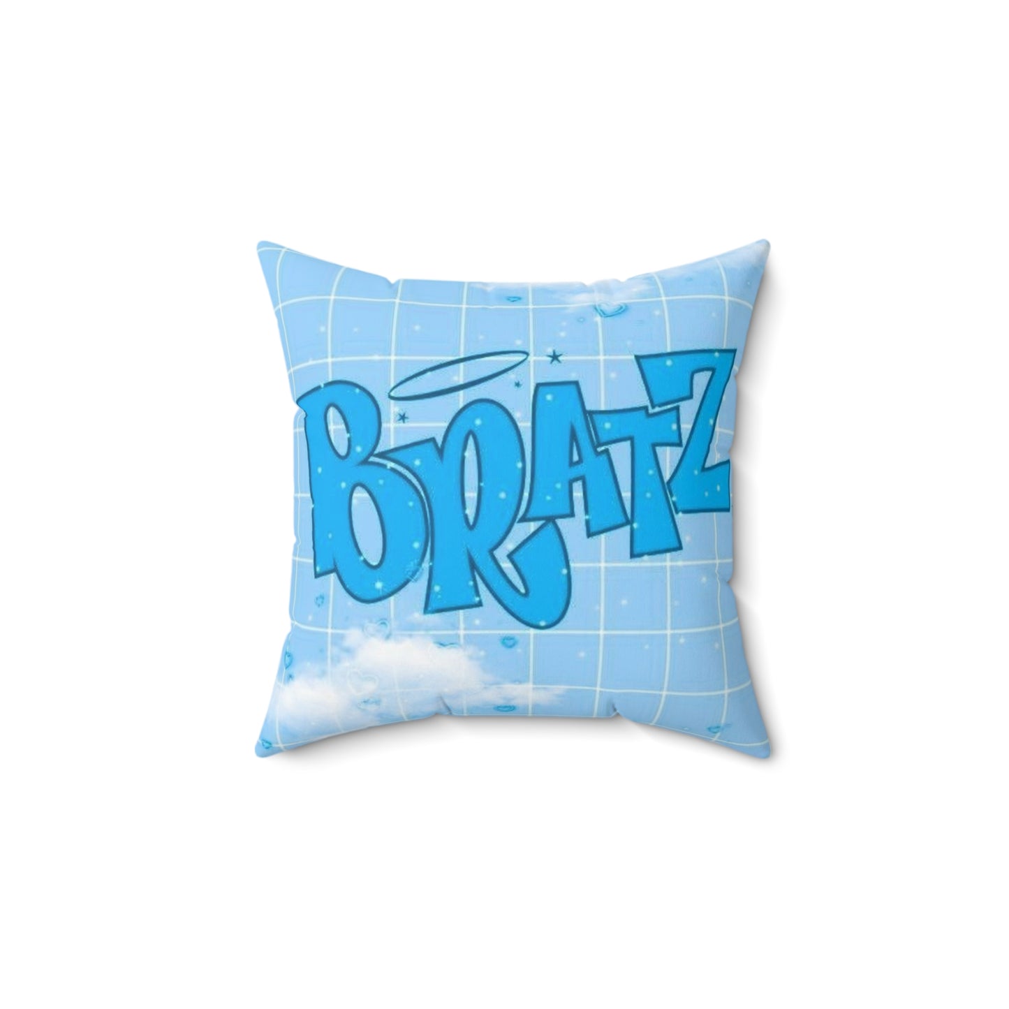 Bratz Blue Clouds Square Pillow