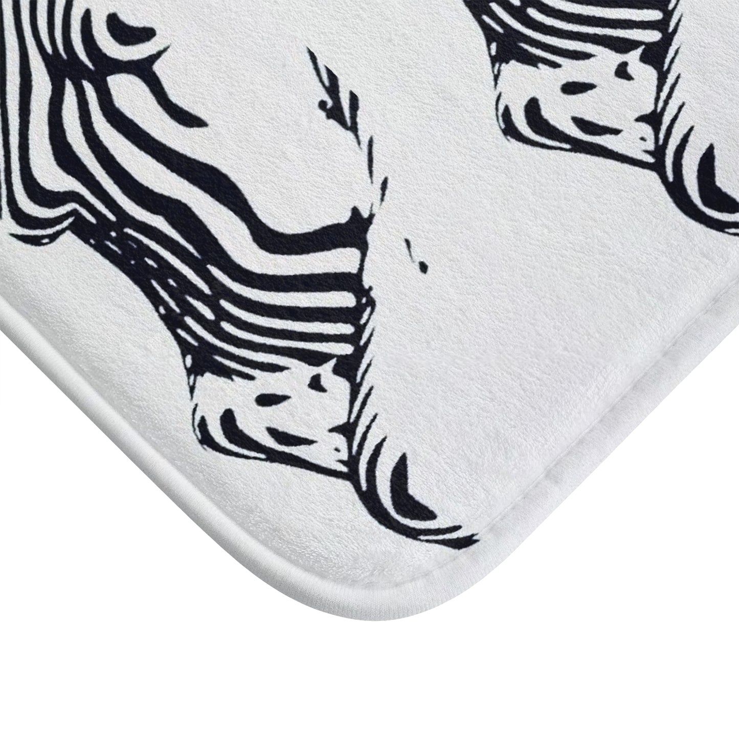 Stripe Silhouette Bath Mat