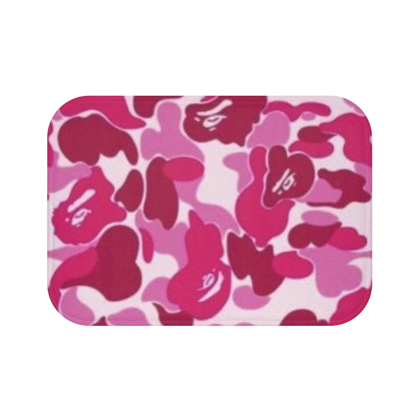 Pink Camo Bath Mat