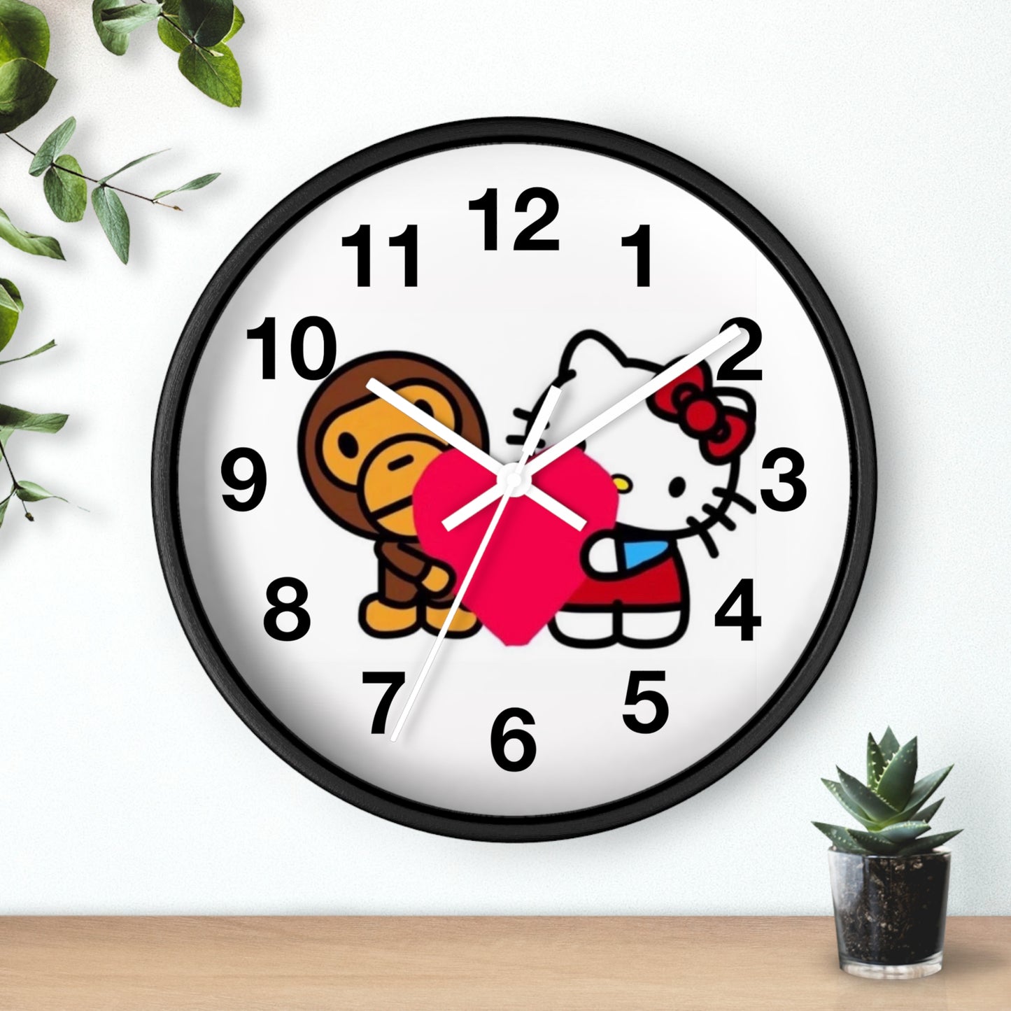 Hello Kitty Baby Milo Wall Clock