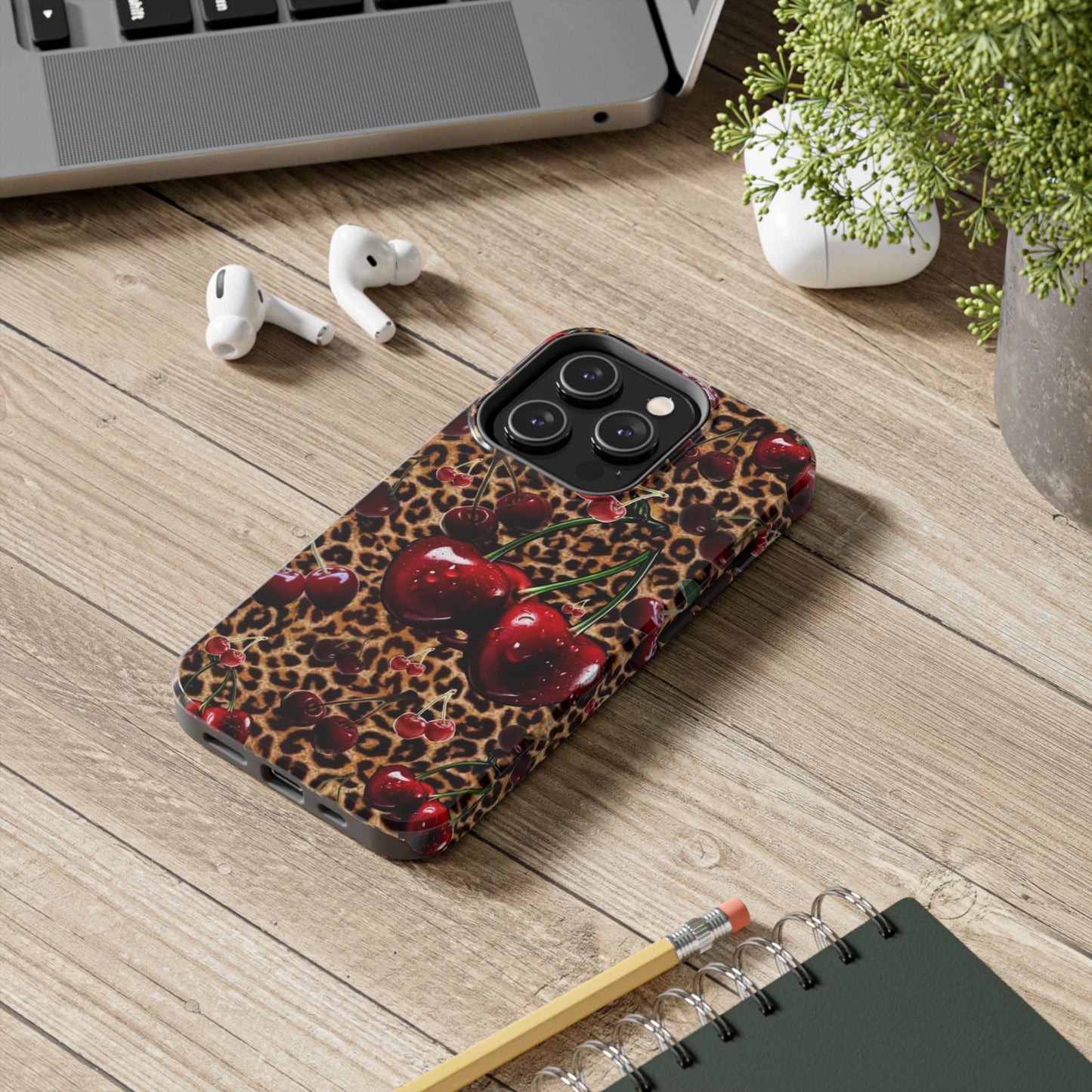 Cheeta-licious Cherry's iPhone Case