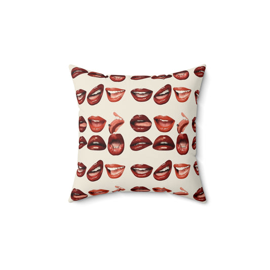 Lip Service Pillow