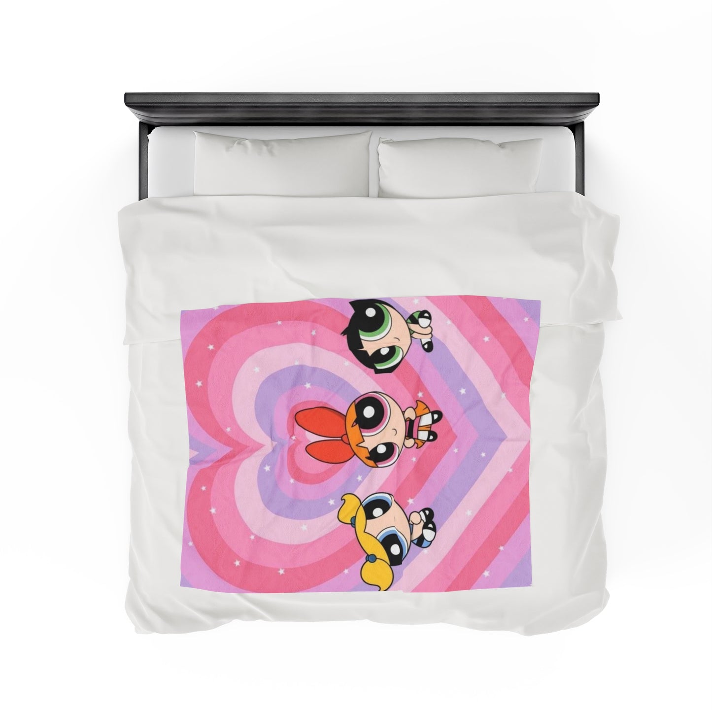 Powerpuff Girls Velveteen Plush Blanket