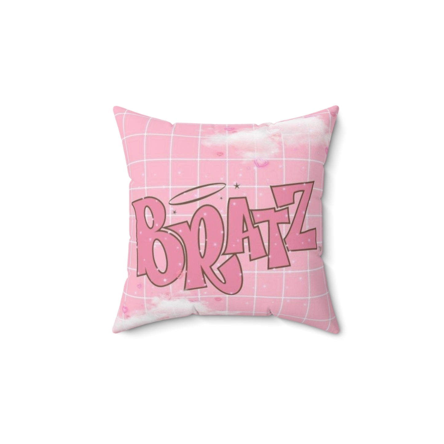 Bratz Pink Clouds Square Pillow