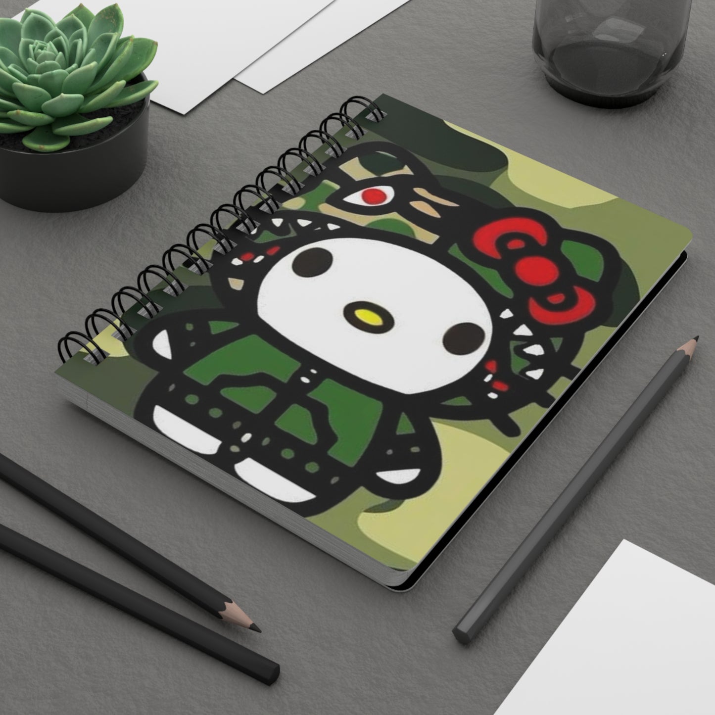 Hello Kitty+ Baby Milo Spiral Journal